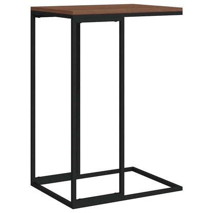 vidaXL Table d'appoint noir 40x30x59 cm Aggloméré