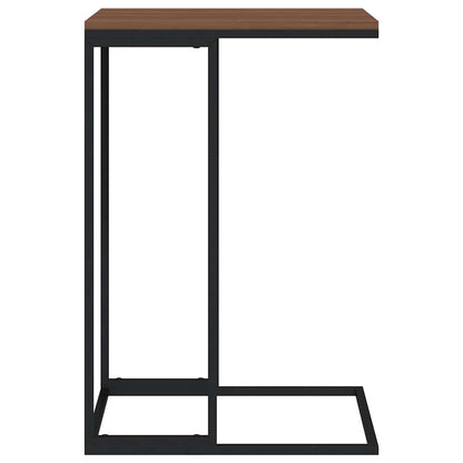 vidaXL Table d'appoint noir 40x30x59 cm Aggloméré
