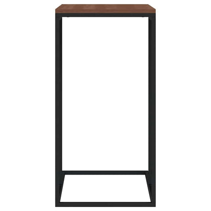 vidaXL Table d'appoint noir 40x30x59 cm Aggloméré