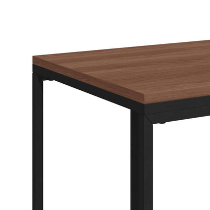 vidaXL Table d'appoint noir 40x30x59 cm Aggloméré