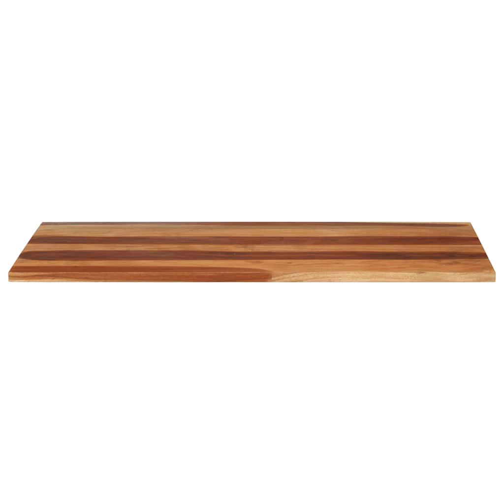 vidaXL Plateau de table 120x60x(2,5-2,7) cm Bois de Sesham massif