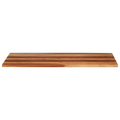 vidaXL Plateau de table 120x60x(2,5-2,7) cm Bois de Sesham massif