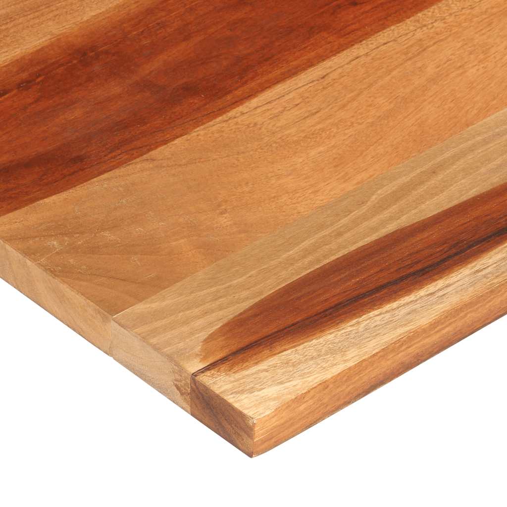 vidaXL Plateau de table 120x60x(2,5-2,7) cm Bois de Sesham massif