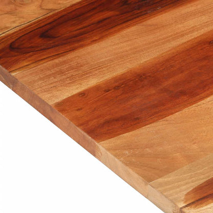vidaXL Plateau de table 120x60x(2,5-2,7) cm Bois de Sesham massif