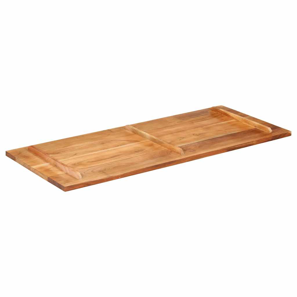 vidaXL Plateau de table 140x60x(2,5-2,7) cm Bois d'acacia massif