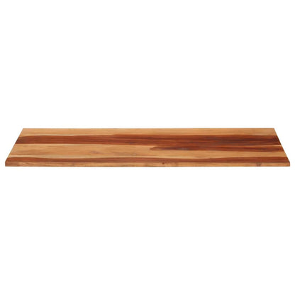 vidaXL Plateau de table 140x60x(2,5-2,7) cm Bois d'acacia massif