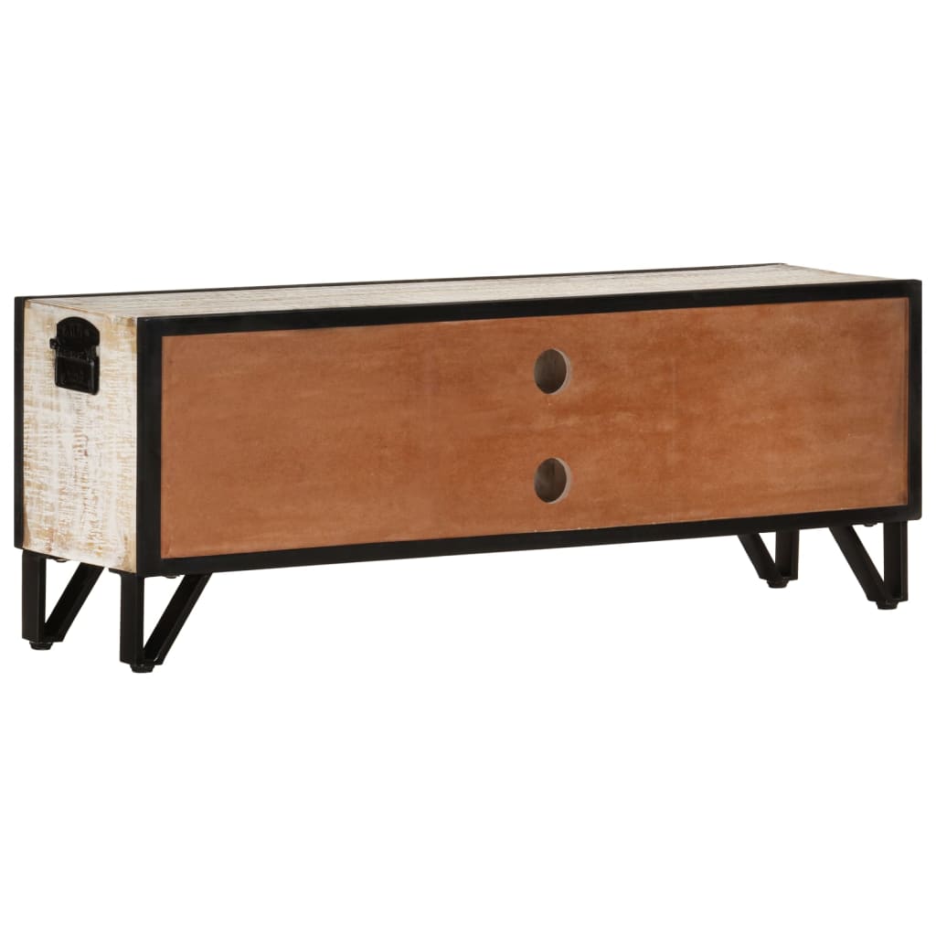 vidaXL TV-Schrank 110x30x41 cm Massivholz Akazie