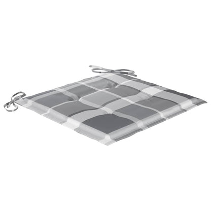 vidaXL Gartenstühle 6 Stk. mit Kissen Massivholz Akazie