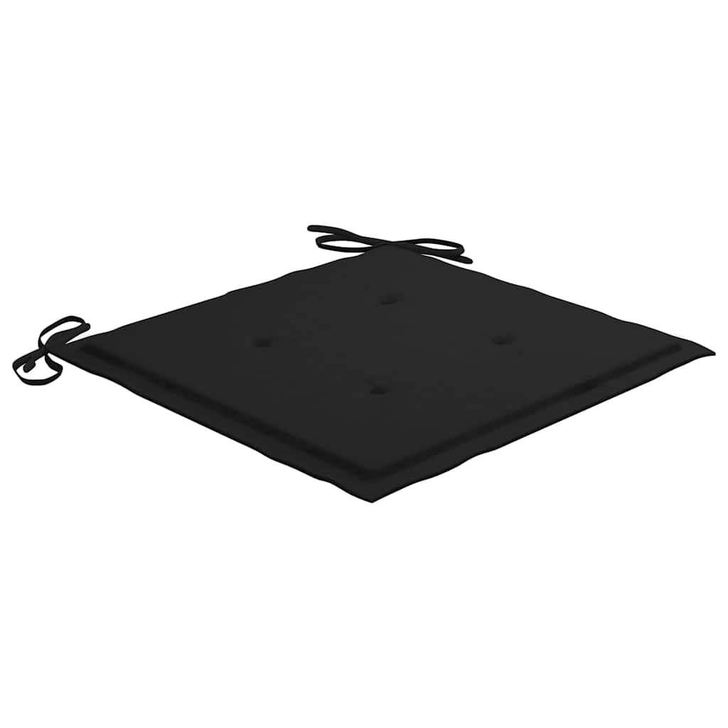 vidaXL Gartenstühle 8 Stk. mit Kissen Massivholz Akazie