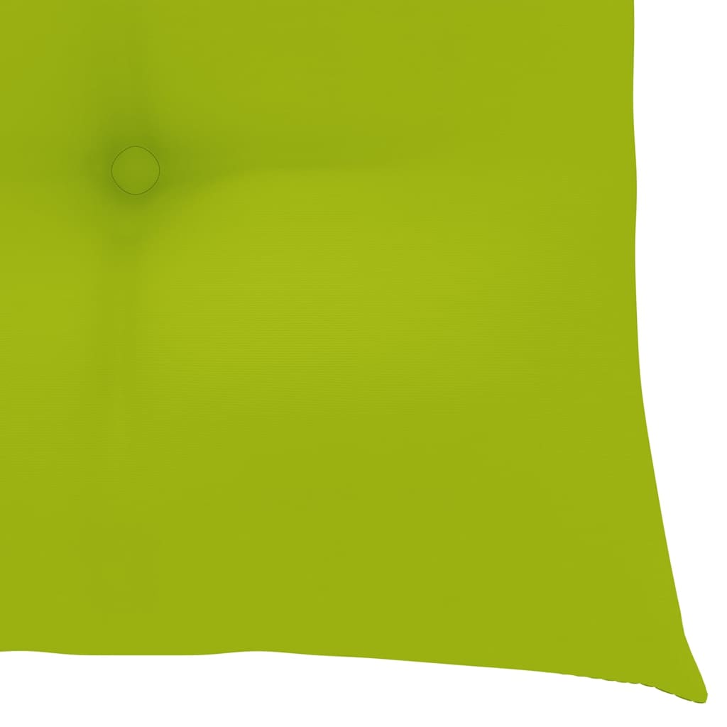 vidaXL Chaises de jardin 8 pcs avec coussins Bois de teck massif