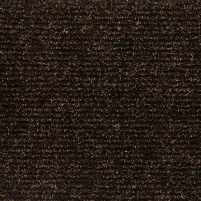 vidaXL Stufenmatten Selbstklebend 15 Stk. 60x25 cm Braun Rechteckig