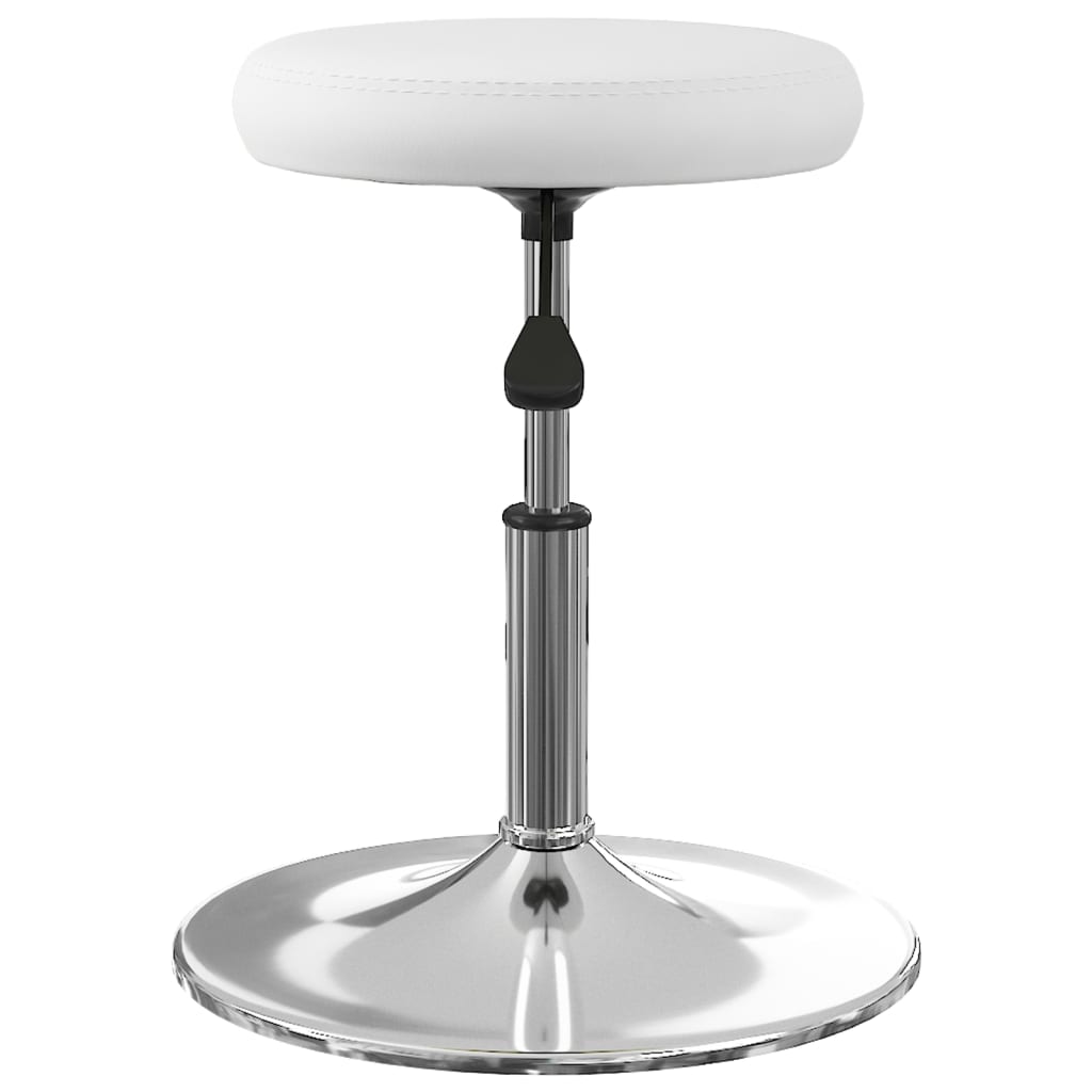 vidaXL Chaises de salle à manger 2 pcs Similicuir blanc