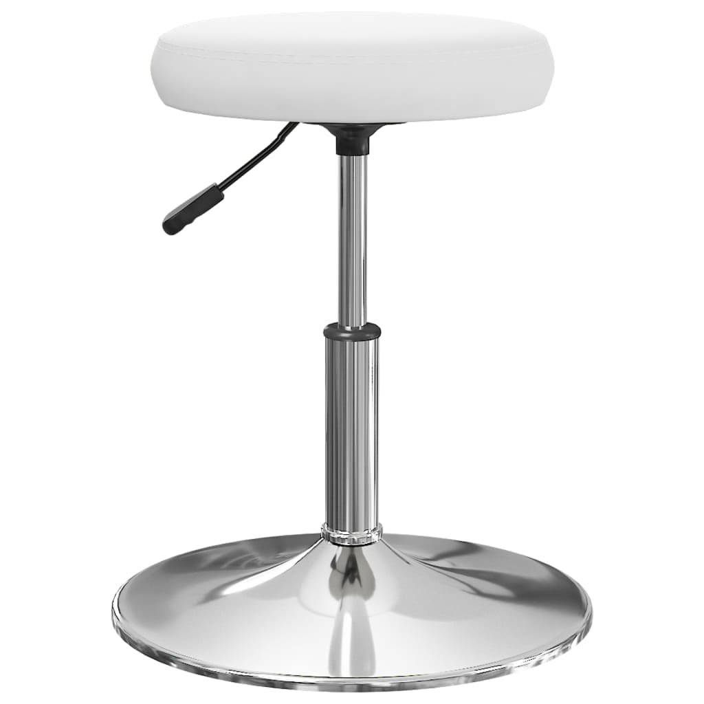 vidaXL Chaises de salle à manger 2 pcs Similicuir blanc