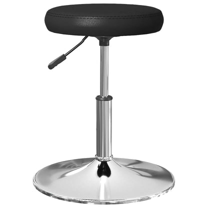 vidaXL Chaises de salle à manger 2 pcs Similicuir Noir