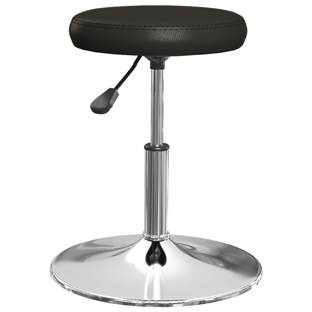vidaXL Chaises de salle à manger 2 pcs Similicuir Noir