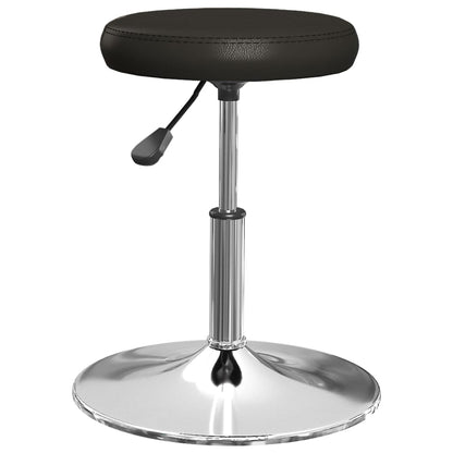 vidaXL Chaises de salle à manger 2 pcs Similicuir Noir