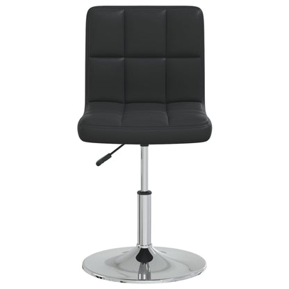 vidaXL Chaises de salle à manger 2 pcs Similicuir Noir