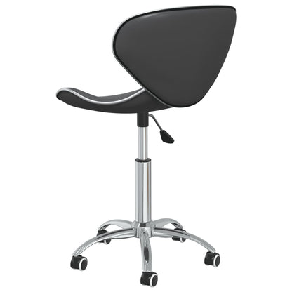 vidaXL Chaises de salle à manger 2 pcs Pivotantes Gris Similicuir