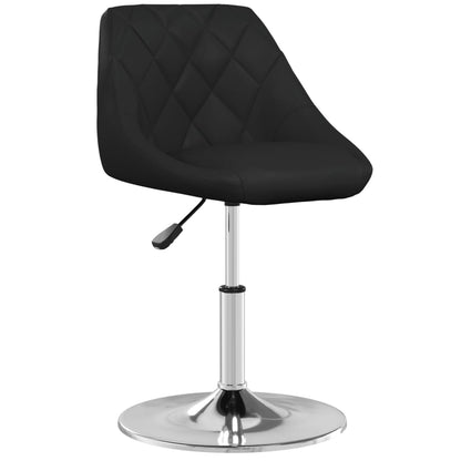 vidaXL Chaises de salle à manger 2 pcs Similicuir Noir