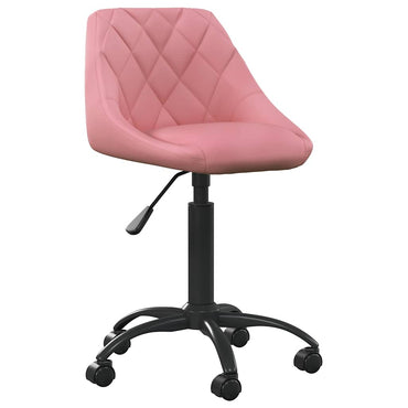 vidaXL Chaise de salle à manger Velours rose