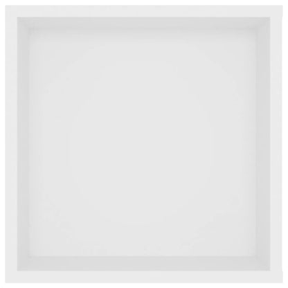 Meuble TV mural vidaXL blanc 102x35x35 cm Aggloméré