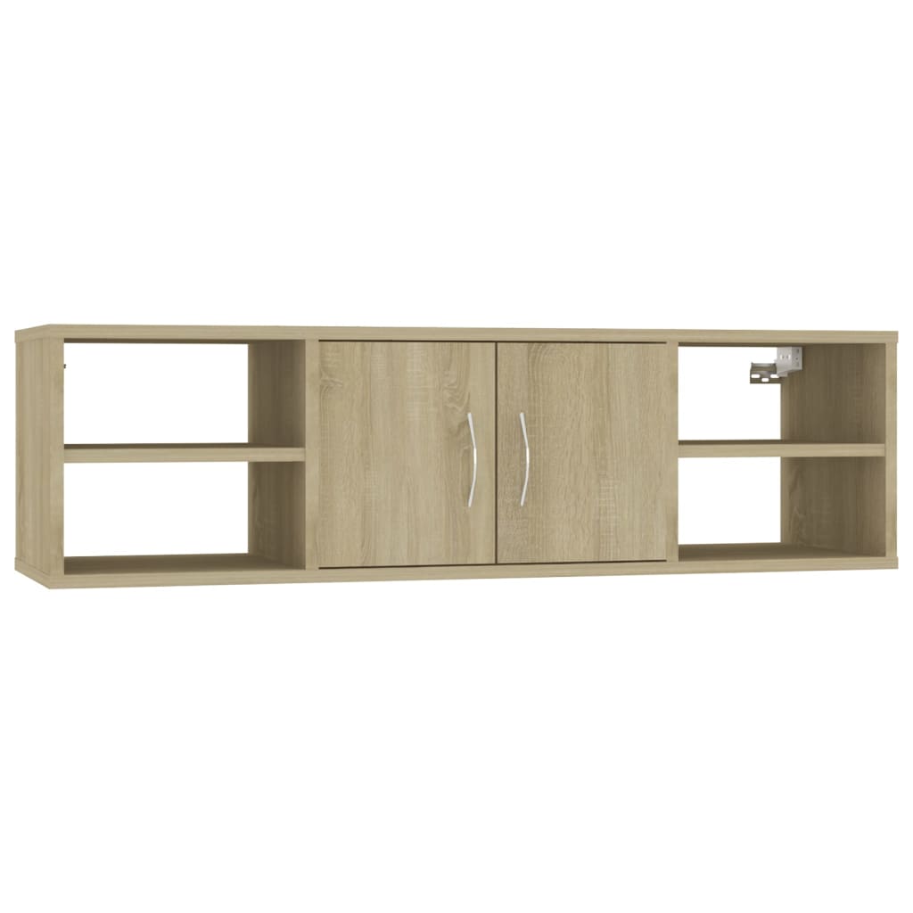 vidaXL Étagère murale chêne sonoma 102x30x29 cm aggloméré