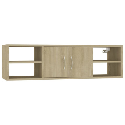 vidaXL Étagère murale chêne sonoma 102x30x29 cm aggloméré