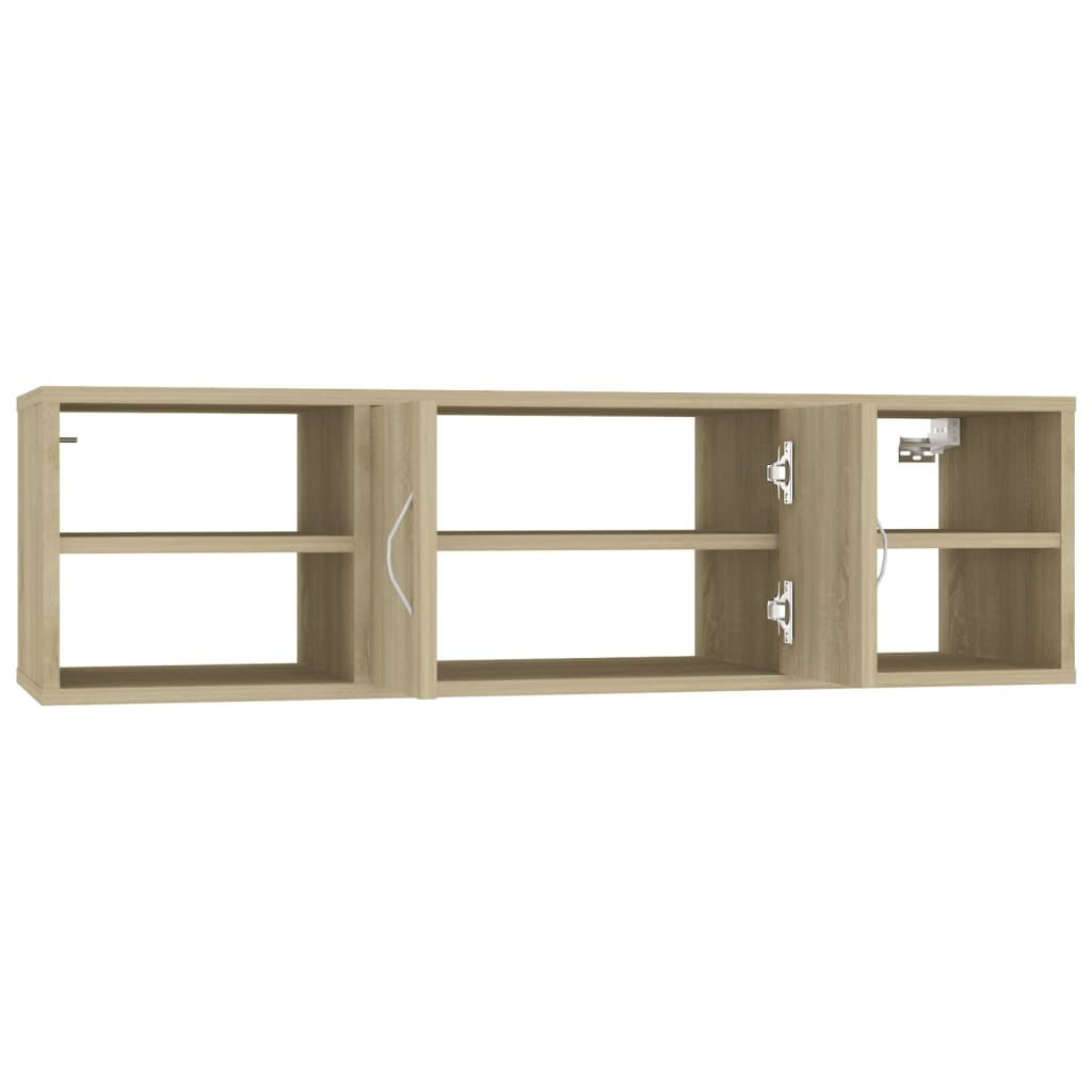 vidaXL Étagère murale chêne sonoma 102x30x29 cm aggloméré