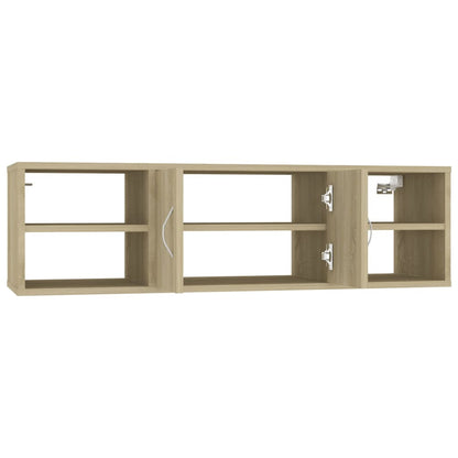 vidaXL Étagère murale chêne sonoma 102x30x29 cm aggloméré
