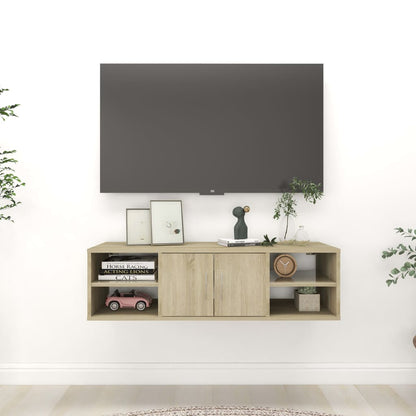 vidaXL Étagère murale chêne sonoma 102x30x29 cm aggloméré