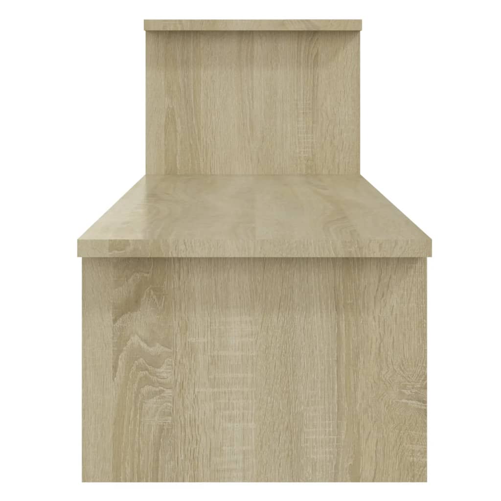 Meuble TV vidaXL chêne Sonoma 180x30x43 cm bois d'ingénierie