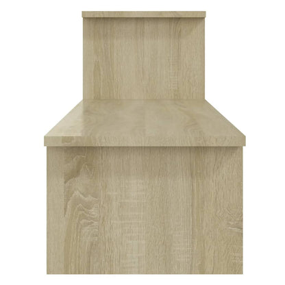 Meuble TV vidaXL chêne Sonoma 180x30x43 cm bois d'ingénierie