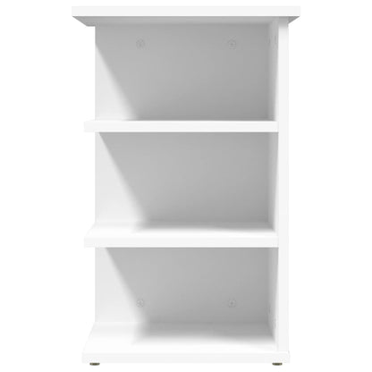 vidaXL Étagère d'appoint blanc 35x35x55 cm Bois d'ingénierie
