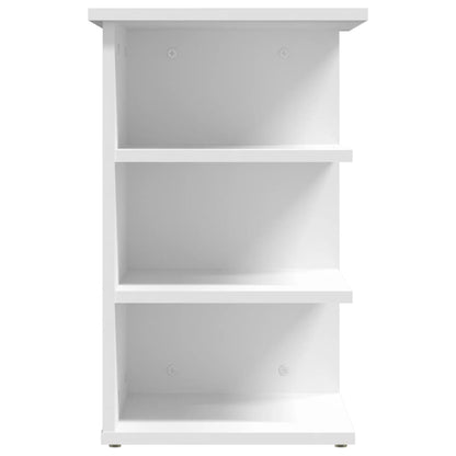 vidaXL Étagère d'appoint blanc 35x35x55 cm Bois d'ingénierie