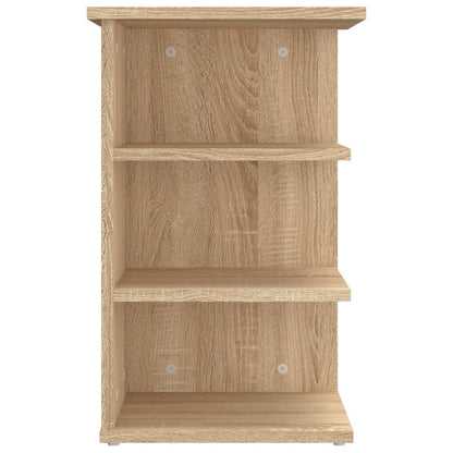 vidaXL Étagère d'appoint chêne Sonoma 35x35x55 cm bois d'ingénierie