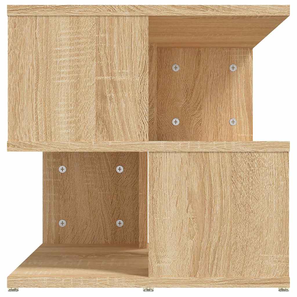 vidaXL Beistelltisch Sonoma-Eiche 40x40x40 cm Holzwerkstoff