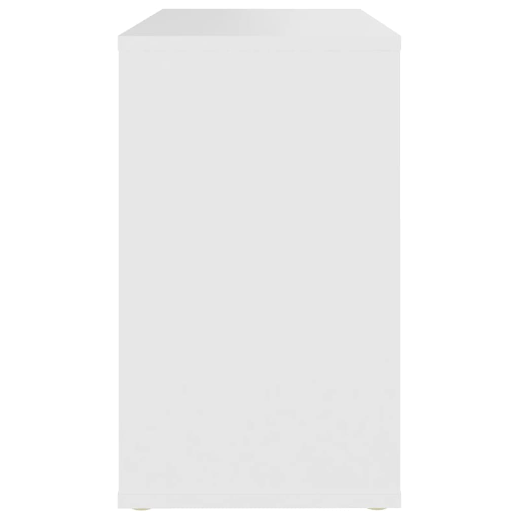 vidaXL Beistelltisch Weiß 60x30x50 cm Holzwerkstoff