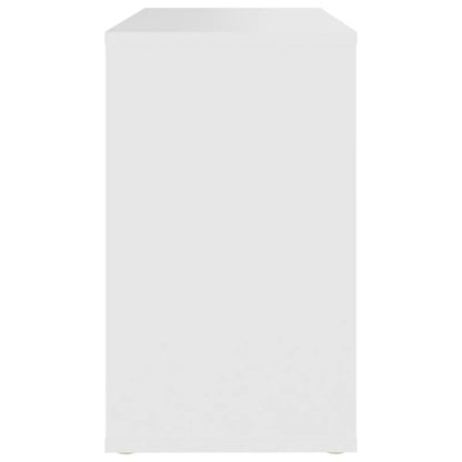 vidaXL Beistelltisch Weiß 60x30x50 cm Holzwerkstoff