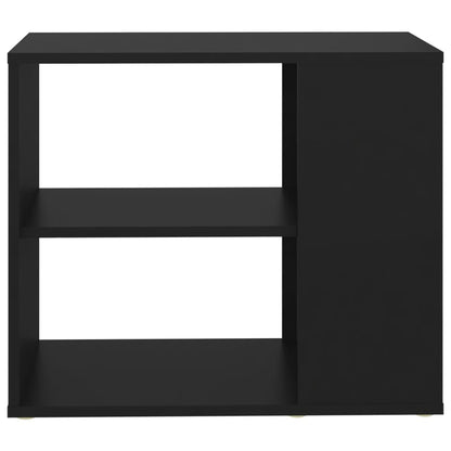 vidaXL Beistelltisch Schwarz 60x30x50 cm Holzwerkstoff