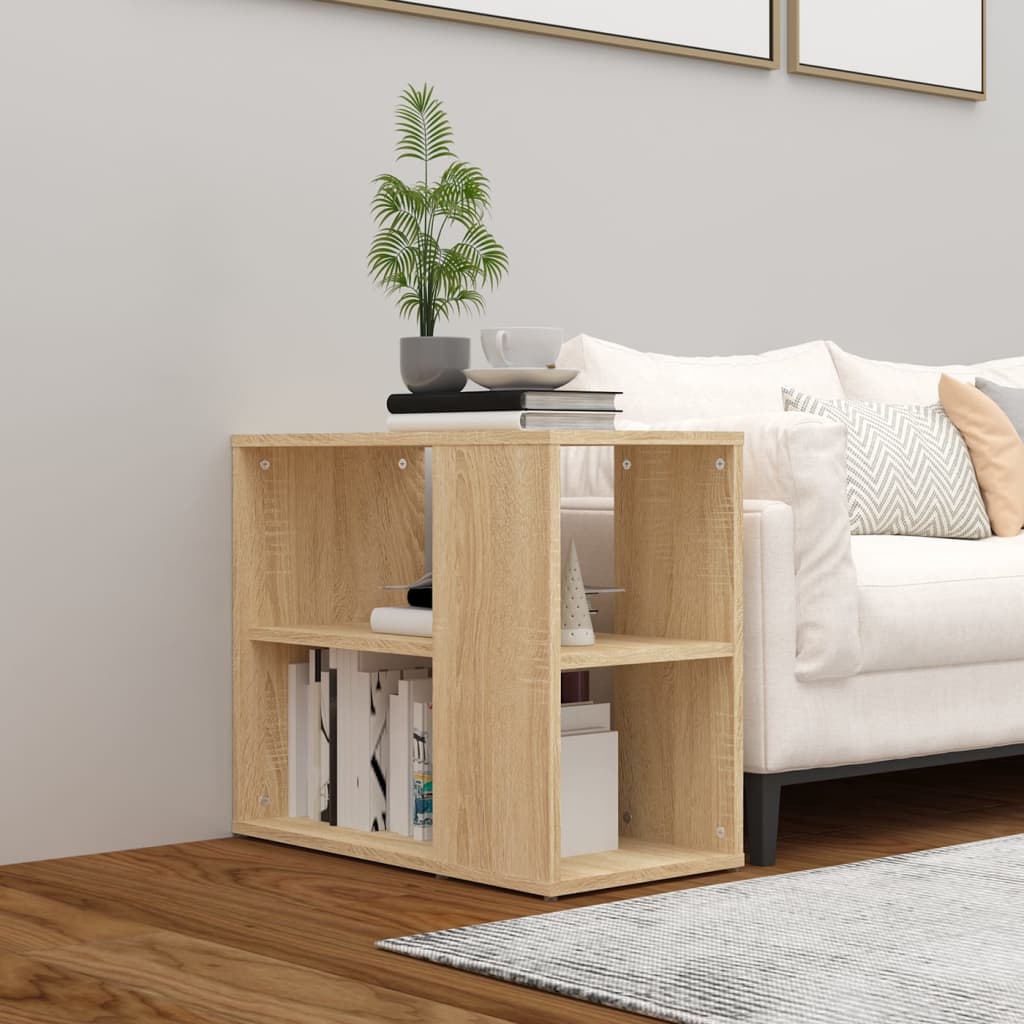 vidaXL Table d'appoint Chêne Sonoma 60x30x50 cm Bois d'ingénierie