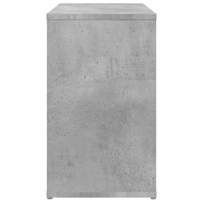 vidaXL Table d'appoint Gris béton 60x30x50 cm Bois d'ingénierie