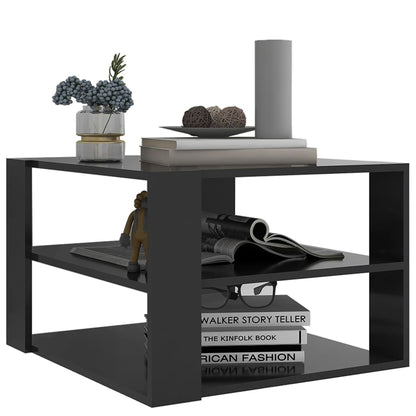 vidaXL Couchtisch Grau 60x60x40 cm Holzwerkstoff