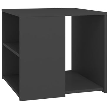 vidaXL Beistelltisch Grau 50x50x45 cm Holzwerkstoff