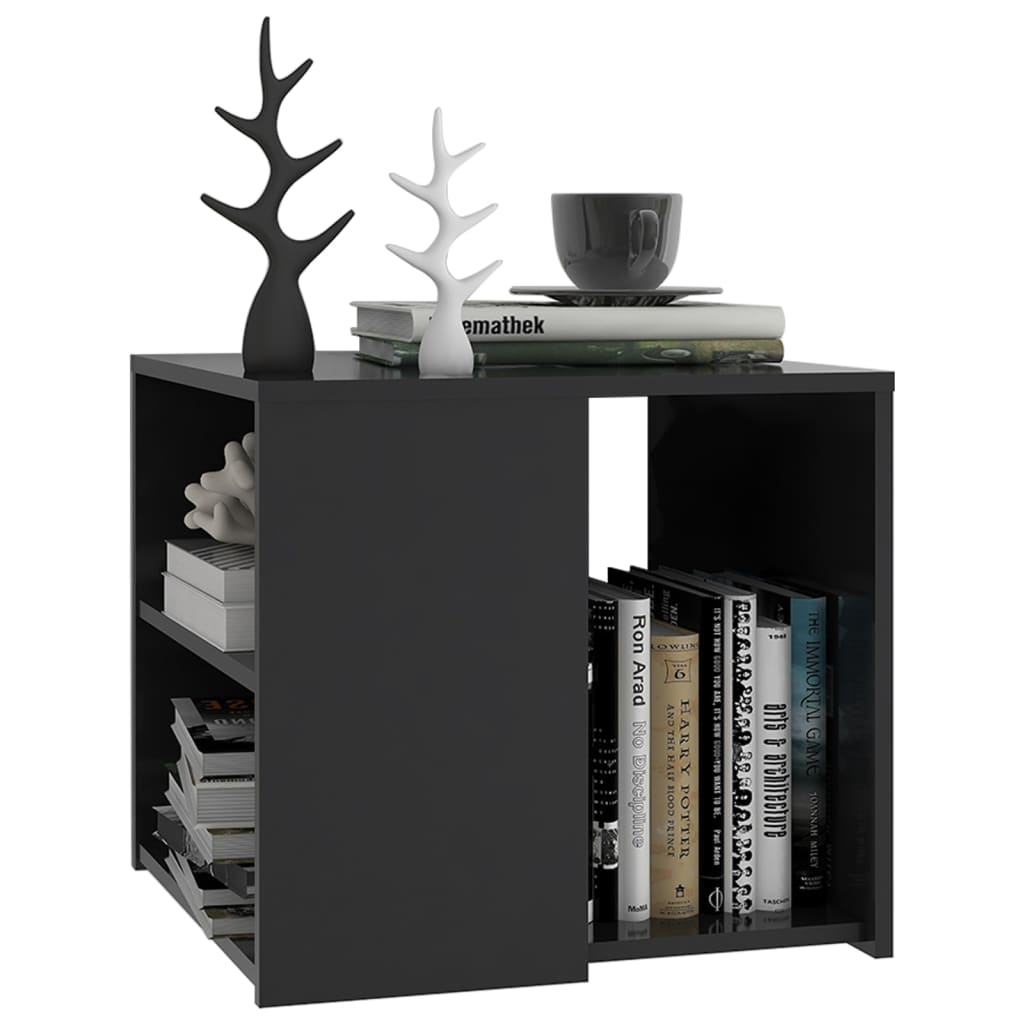 vidaXL Beistelltisch Grau 50x50x45 cm Holzwerkstoff