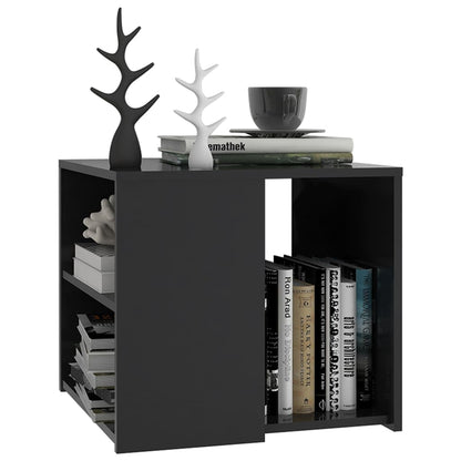 vidaXL Beistelltisch Grau 50x50x45 cm Holzwerkstoff