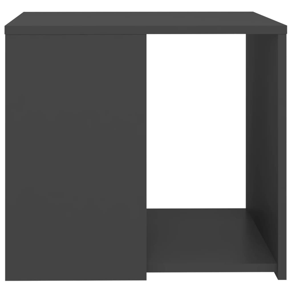 vidaXL Beistelltisch Grau 50x50x45 cm Holzwerkstoff