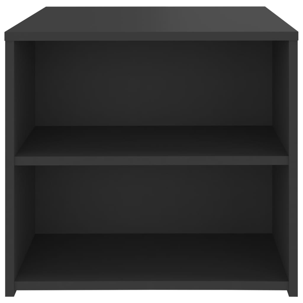 vidaXL Beistelltisch Grau 50x50x45 cm Holzwerkstoff