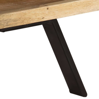vidaXL TV-Schrank 110x30x40 cm Mango Massivholz