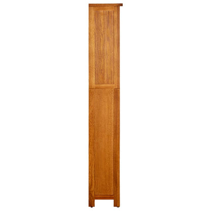 vidaXL Étagère à 5 niveaux 45x22x140 cm Bois de chêne massif