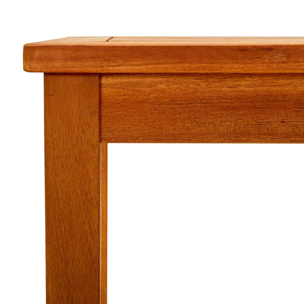 vidaXL Garten-Couchtisch 70x40x36 cm Massivholz Akazie